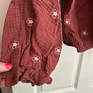 Madewell Adjustable Summer Blouse NWT